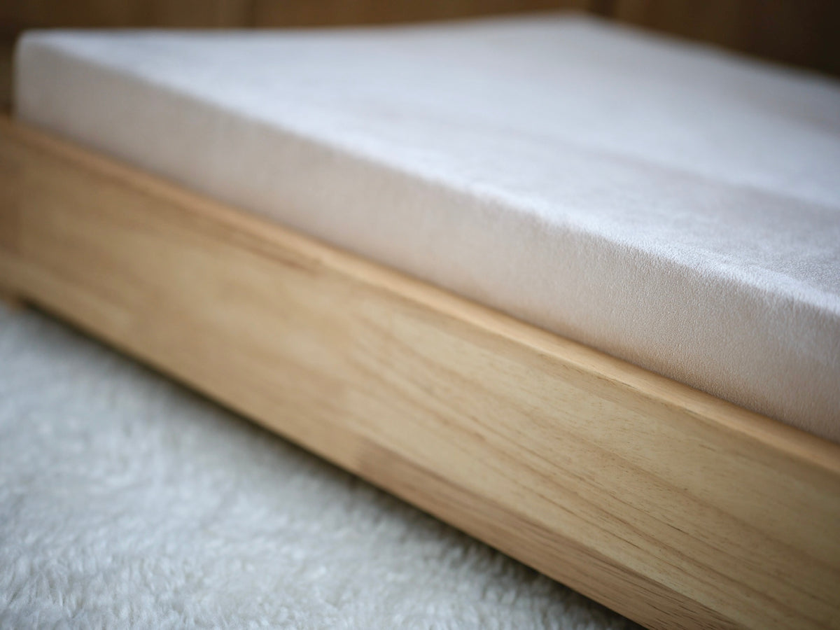 The Haven | Solid Hardwood Orthopedic Dog Bed